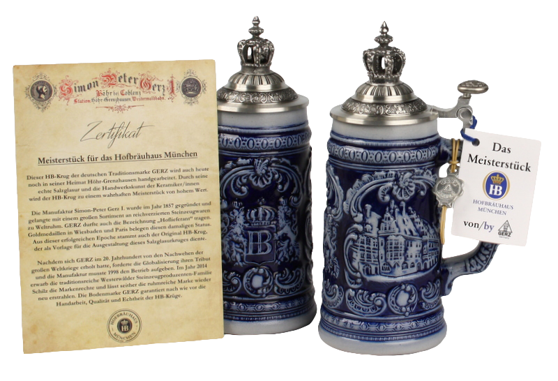 Stein „Meisterstück“ by GERZ, 0.5 liter Stein „Meisterstück“ by GERZ, 0.5 liter