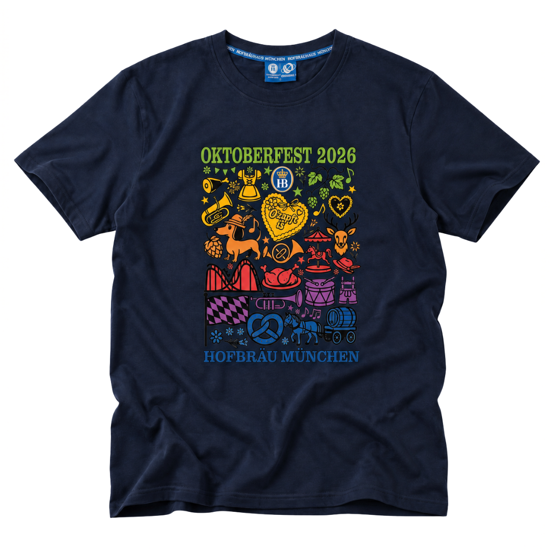 T-Shirt Oktoberfest "Wiesn 2026"