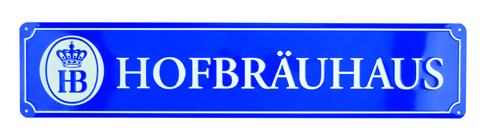 Metallschild "Straßenschild"