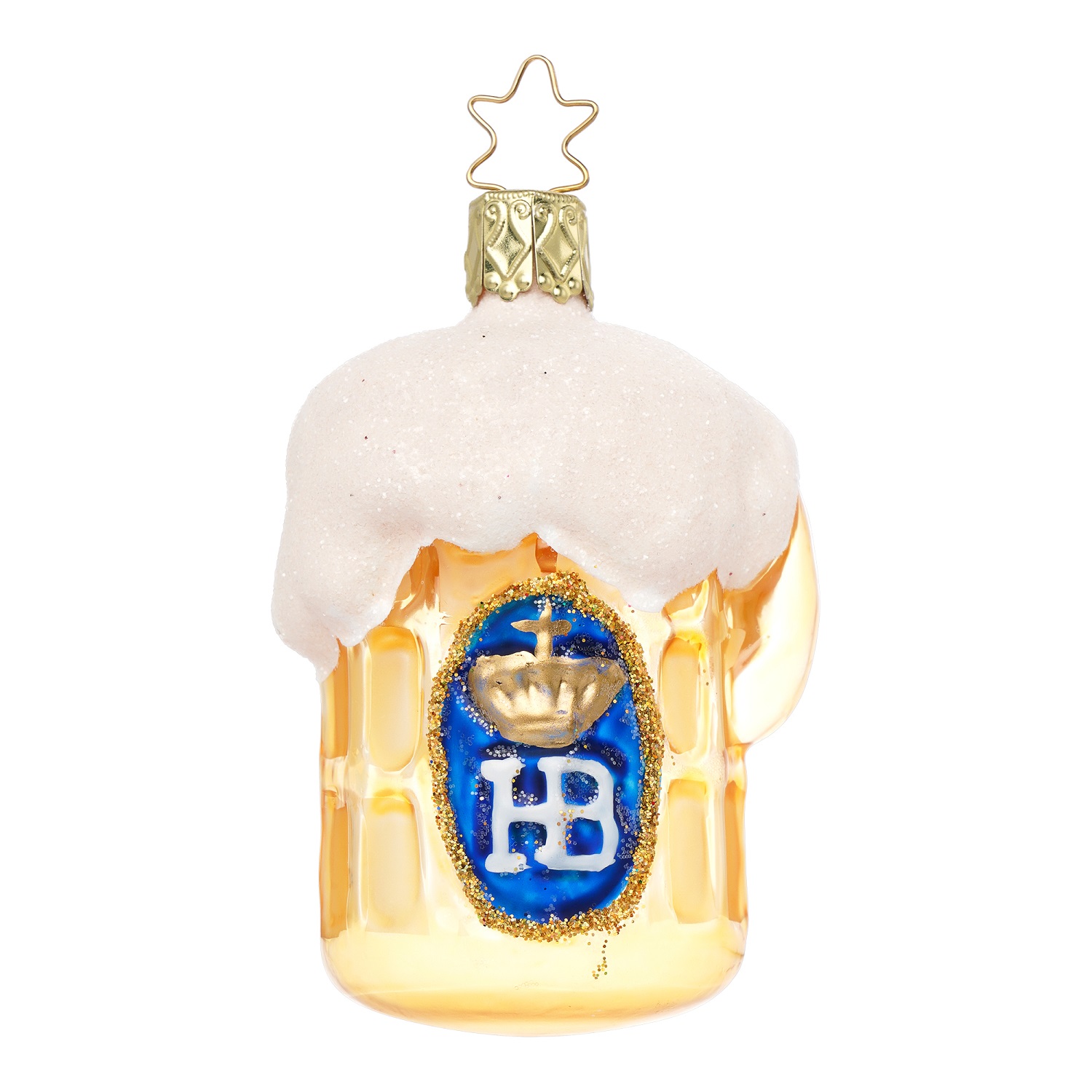 Weihnachtskugel Isarseidel