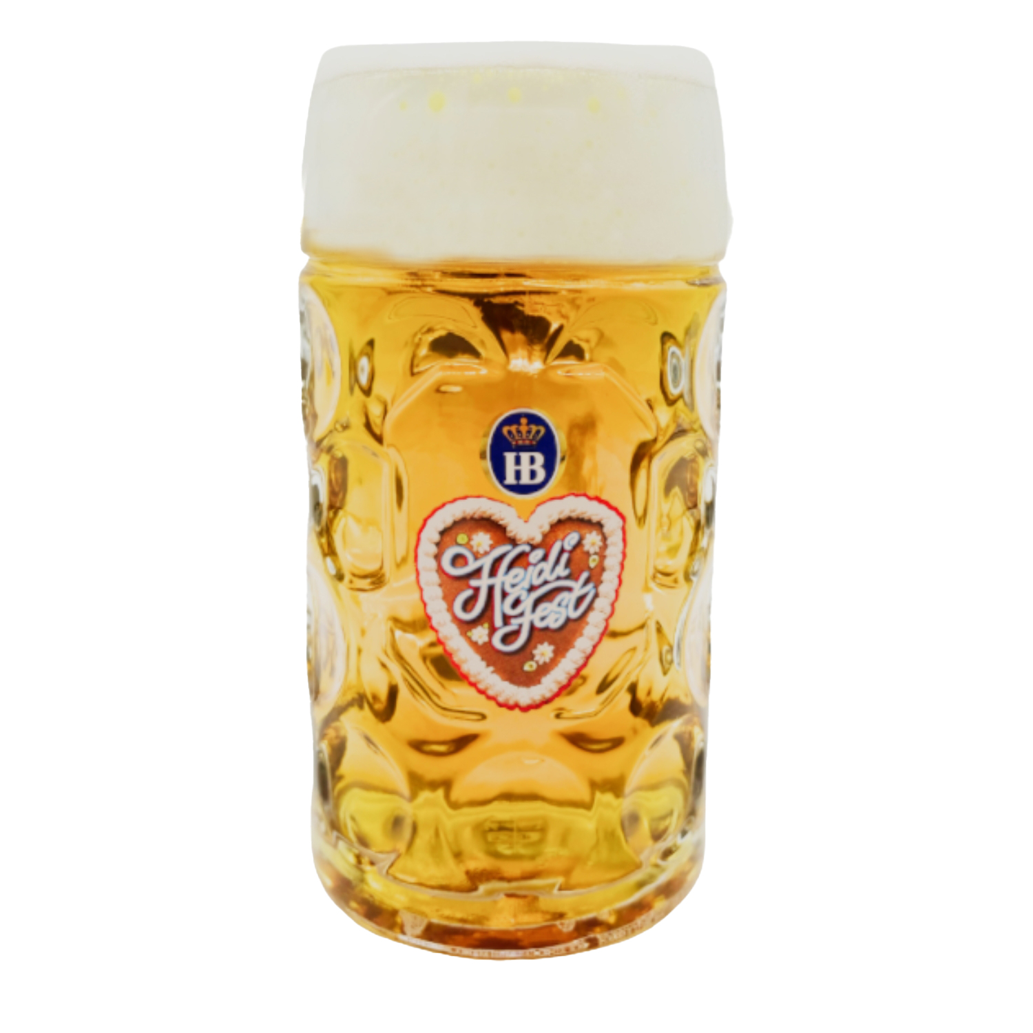 Glaskrug Isarseidel 1L – HeidiFest Kollektion