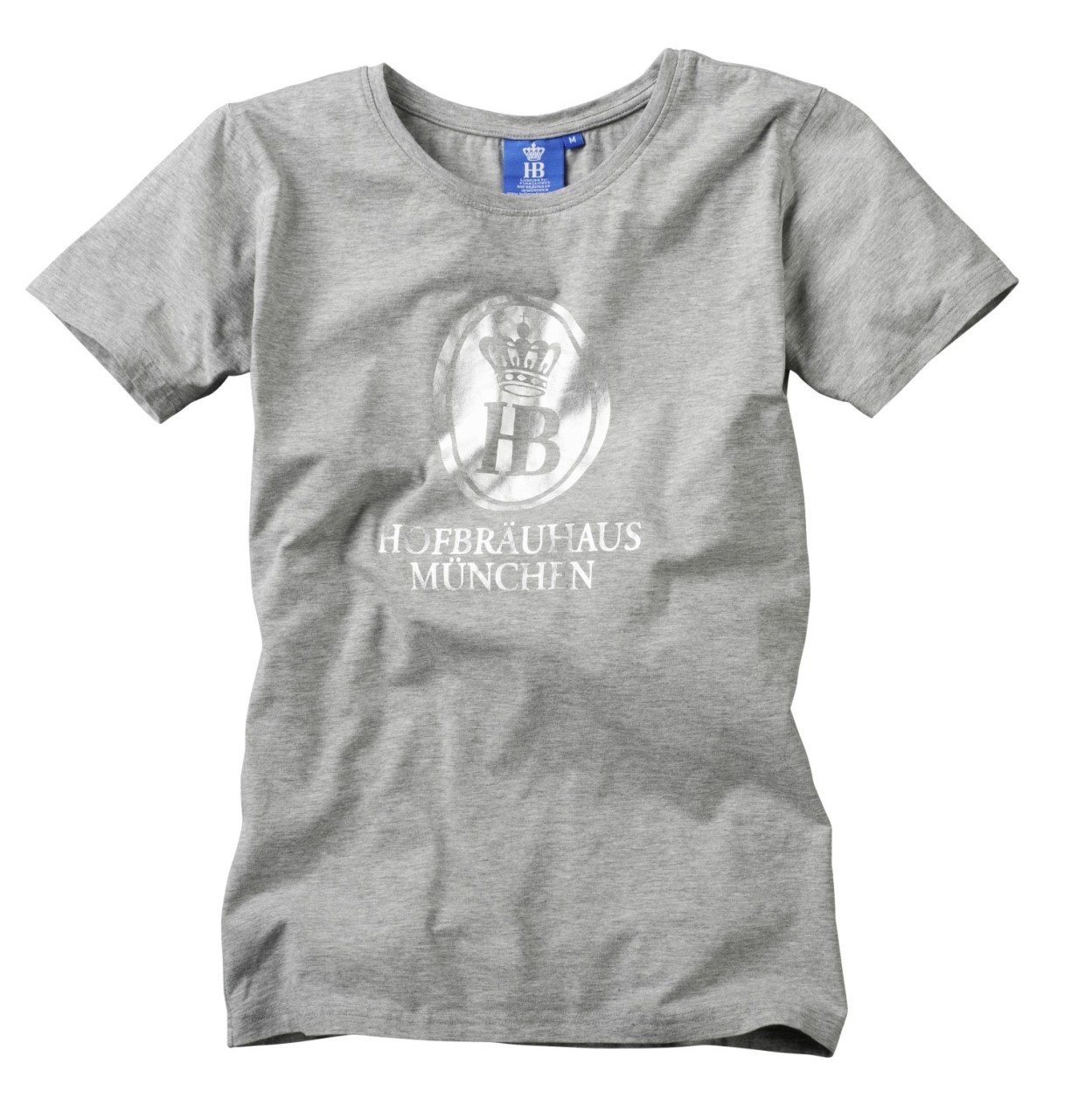 T-Shirt Damen Klassisch Grau