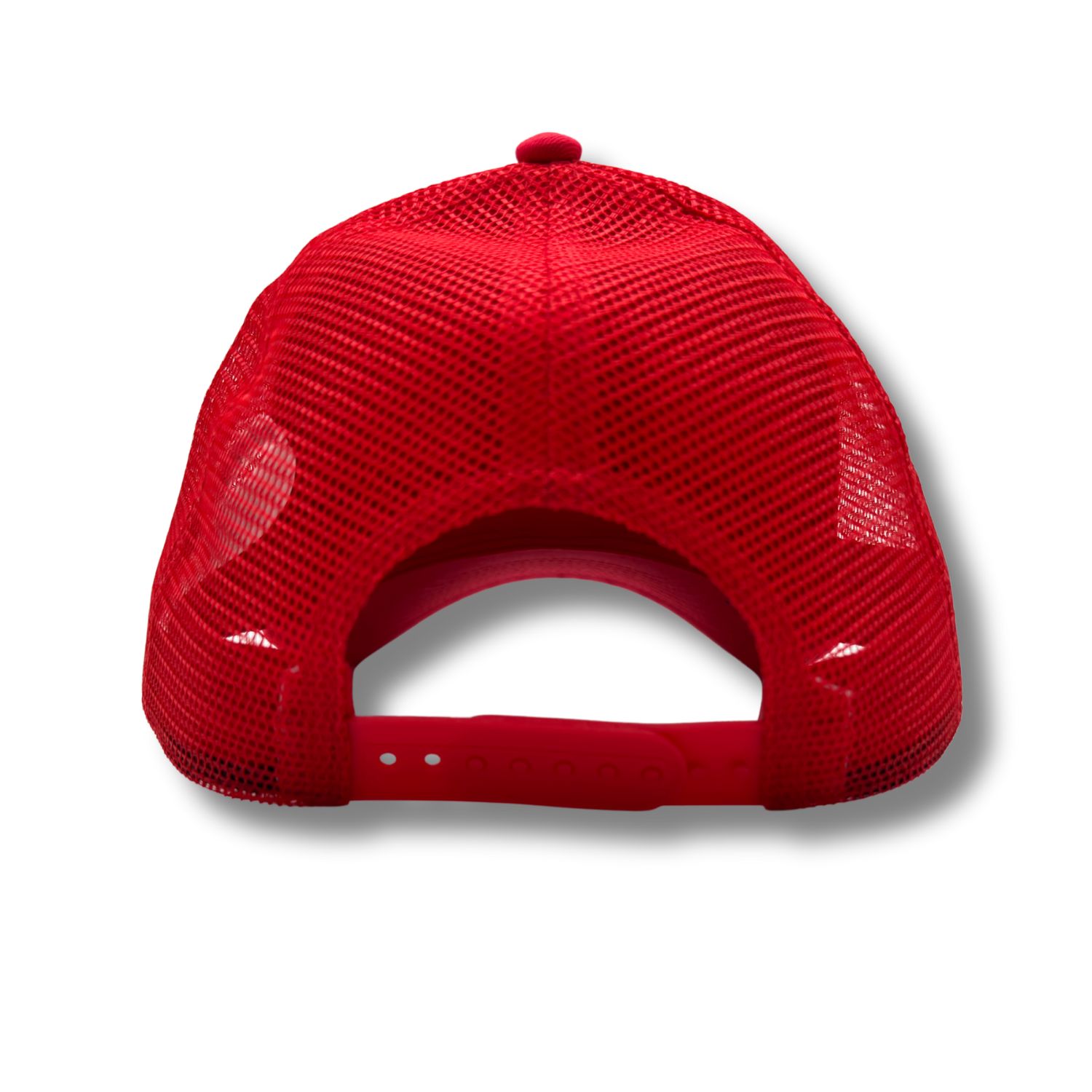 Truckercap rot, hinten, Snapbackverschluß