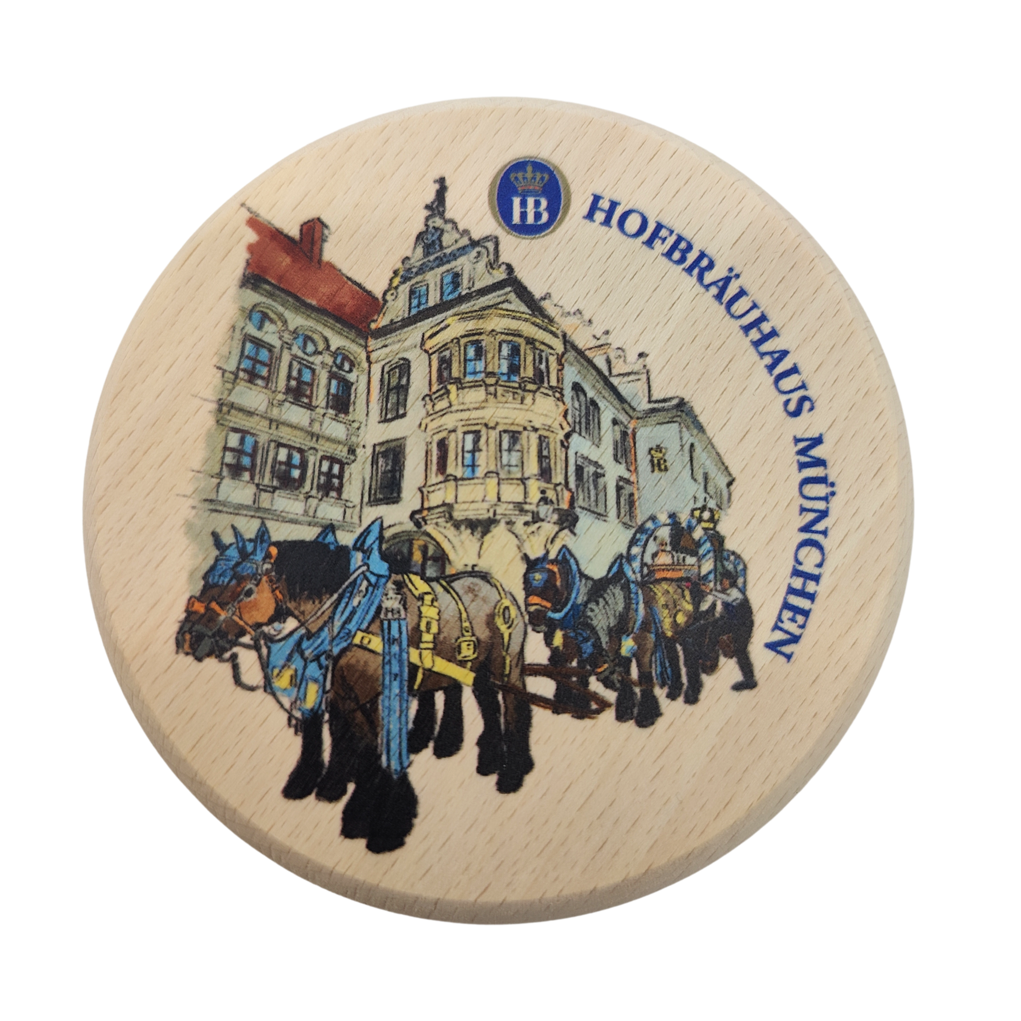 Bierglasdeckel „Prachtgespann“