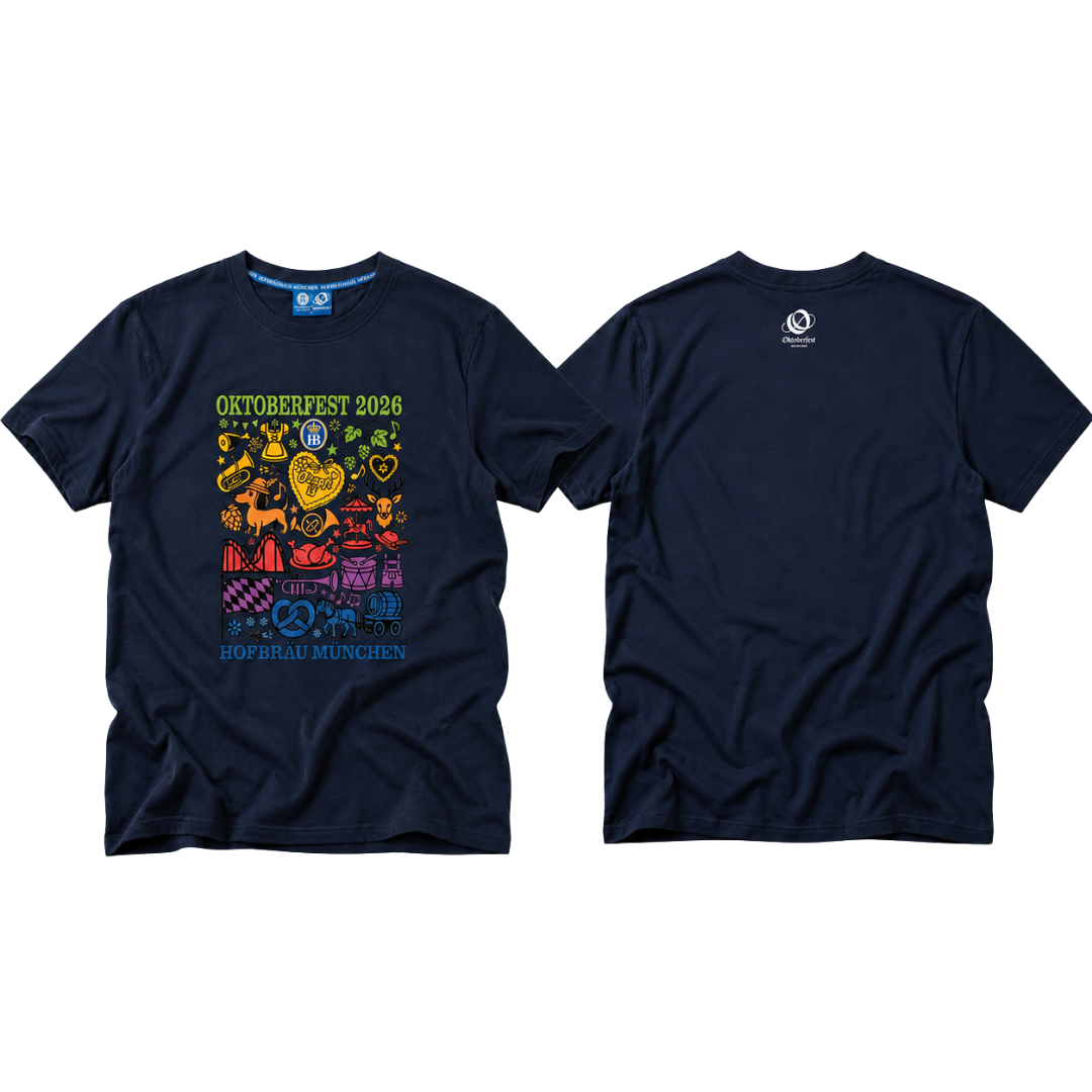 T-Shirt Oktoberfest "Wiesn 2026"