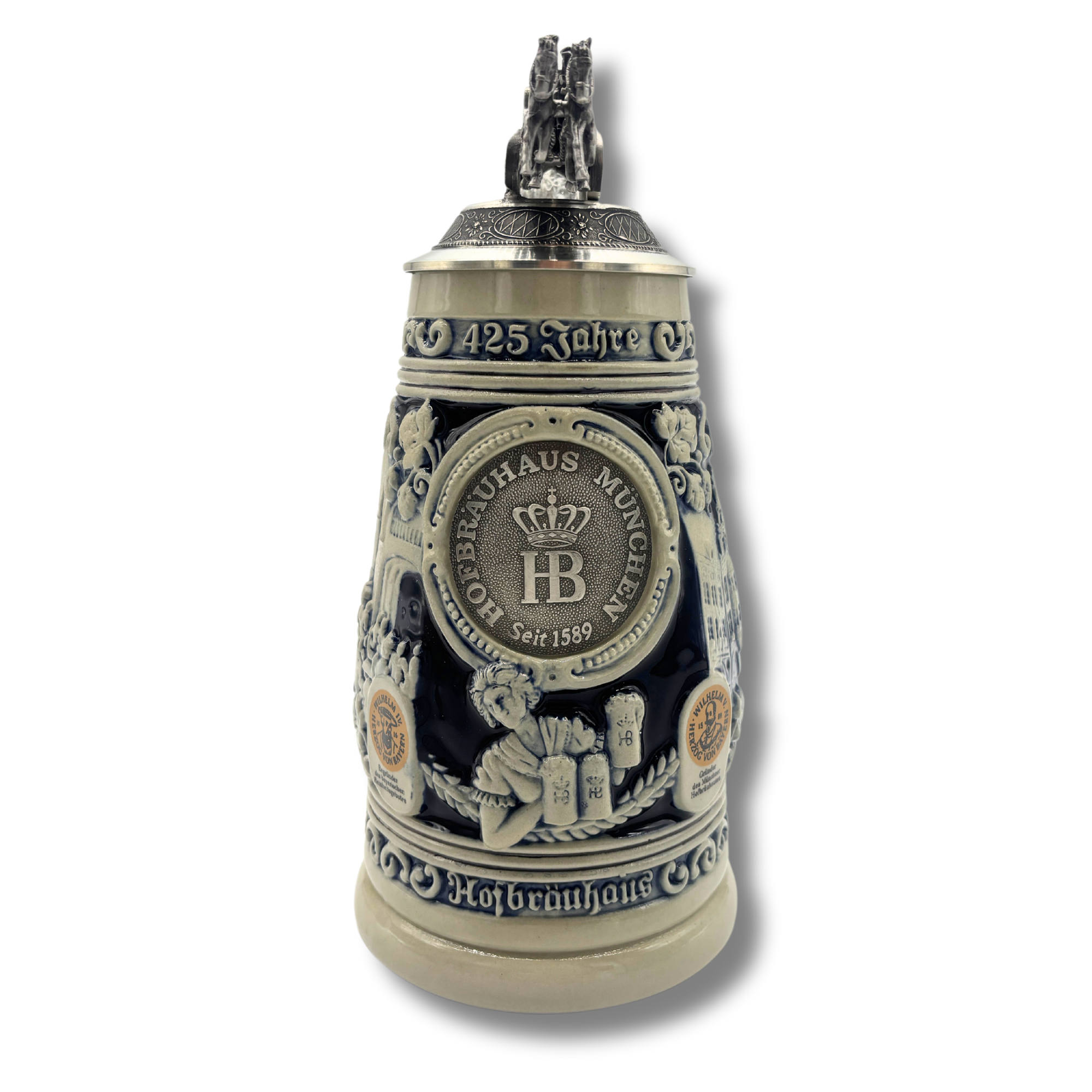 Sondereditionskrug 425 Jahre blau-grau 1,0 l