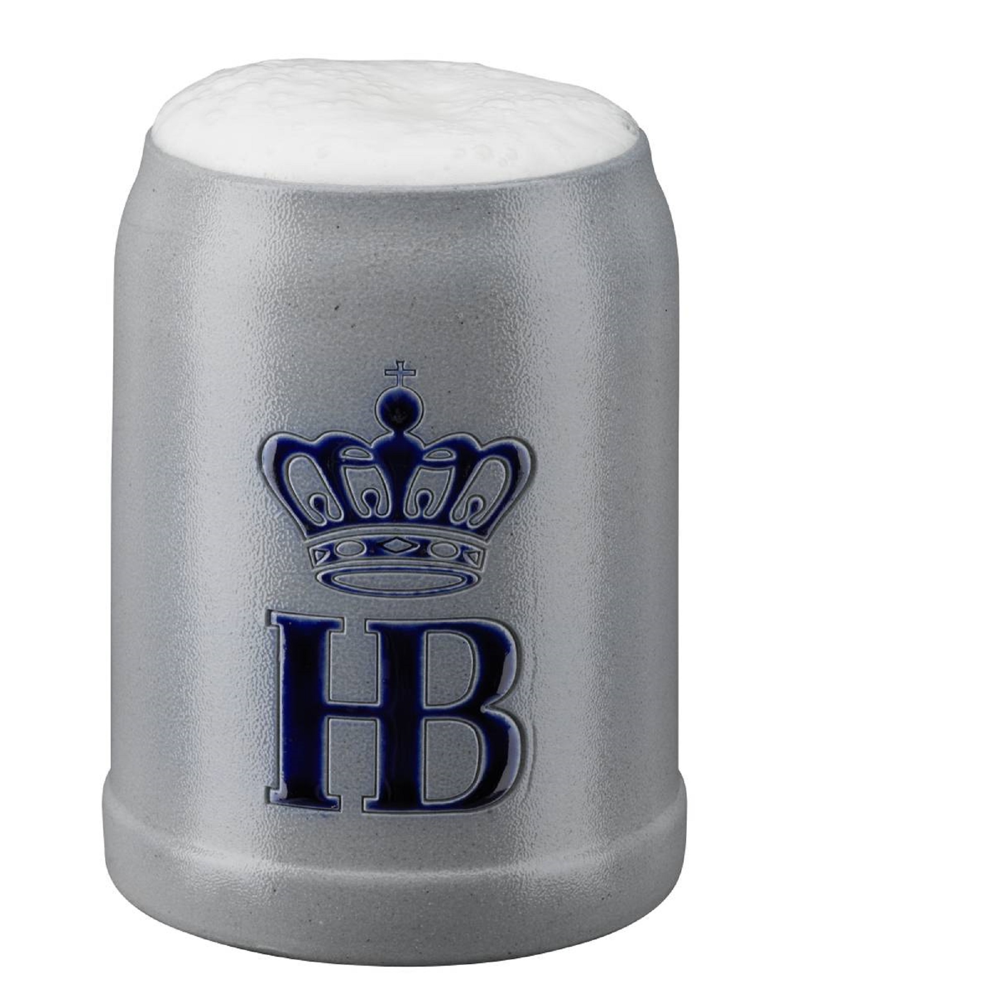 HB Krug Salzglasur ohne Zinndeckel 0,25 l